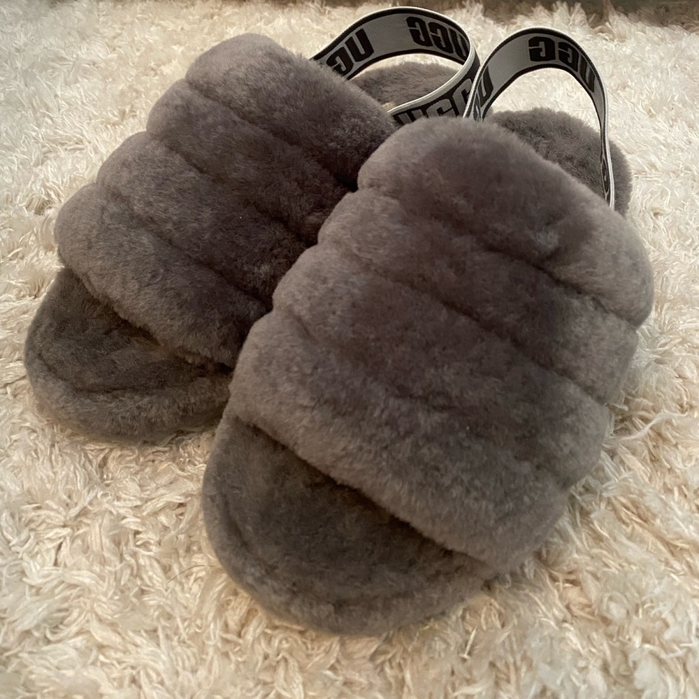 fluff yeah UGG slippers